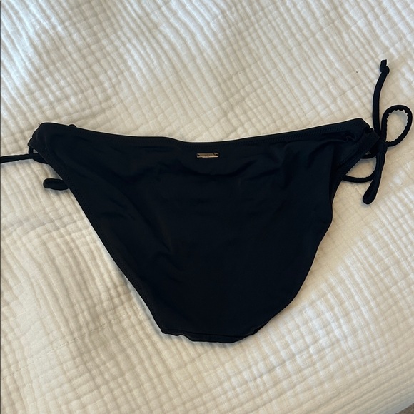 Victoria's Secret Black Bikini Bottom with Side Ties - Picture 2 of 4